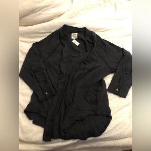 NWT Aerie Pool to Party Cover Up in Black - size M